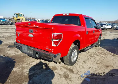 2012 Ford F-150 Xlt из США, поврежденный, VIN 1FTEW1CM7CKD47326